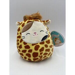 Squishmallows Cameron‎ the Cat as Gary the Giraffe 7.5" Plush NWT #SquishBox